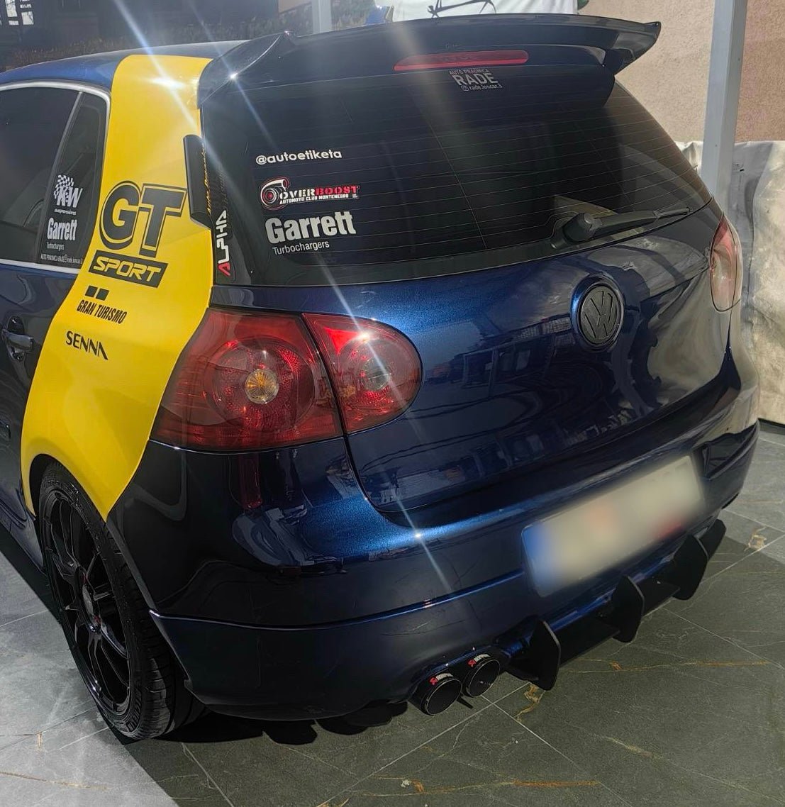 Volkswagen Golf 5 Edition 30 Rear Diffuser - SOLAR DESIGN
