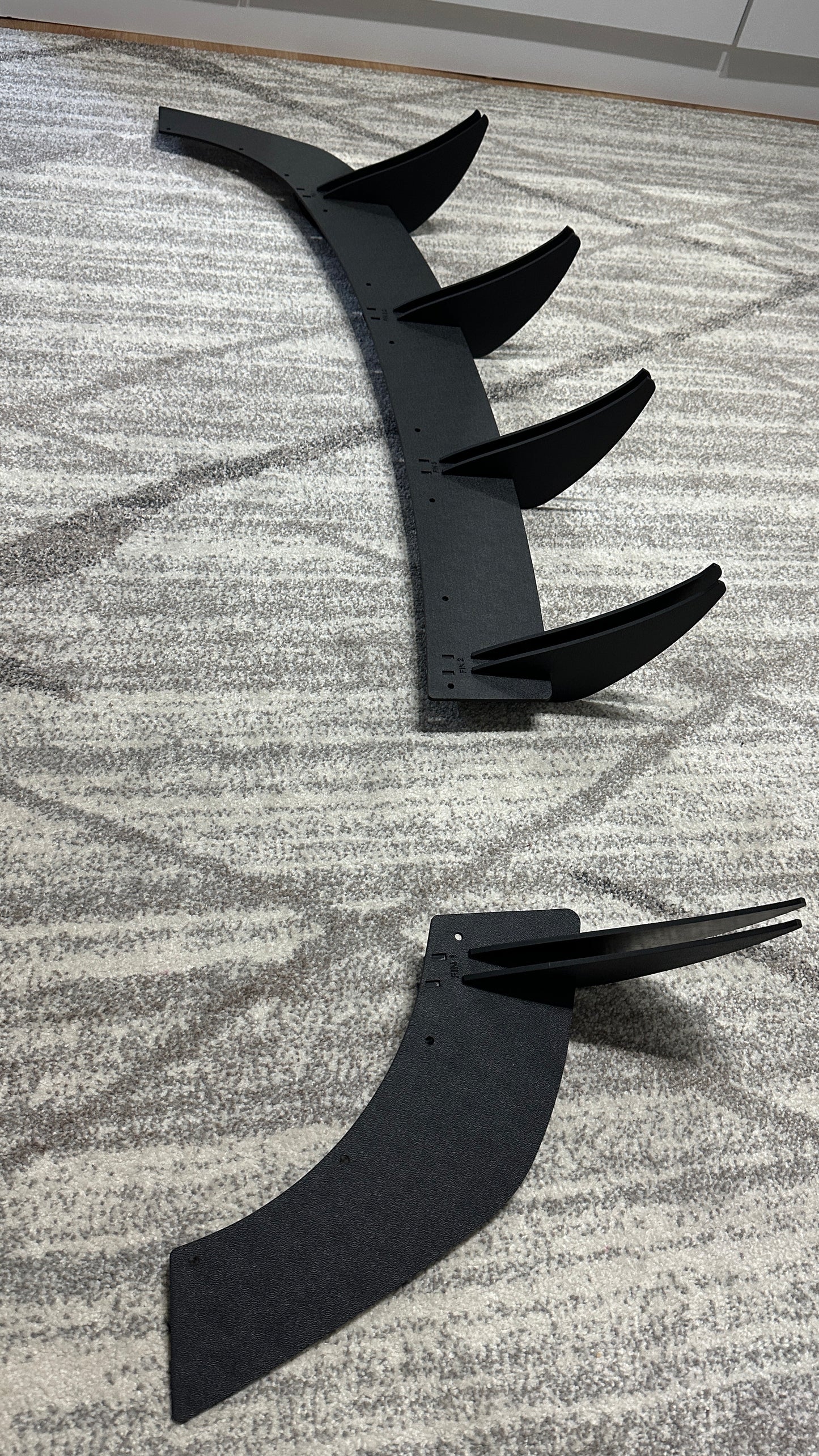 Audi A3 8P Pre-Facelift Rear Diffuser - SOLAR DESIGN