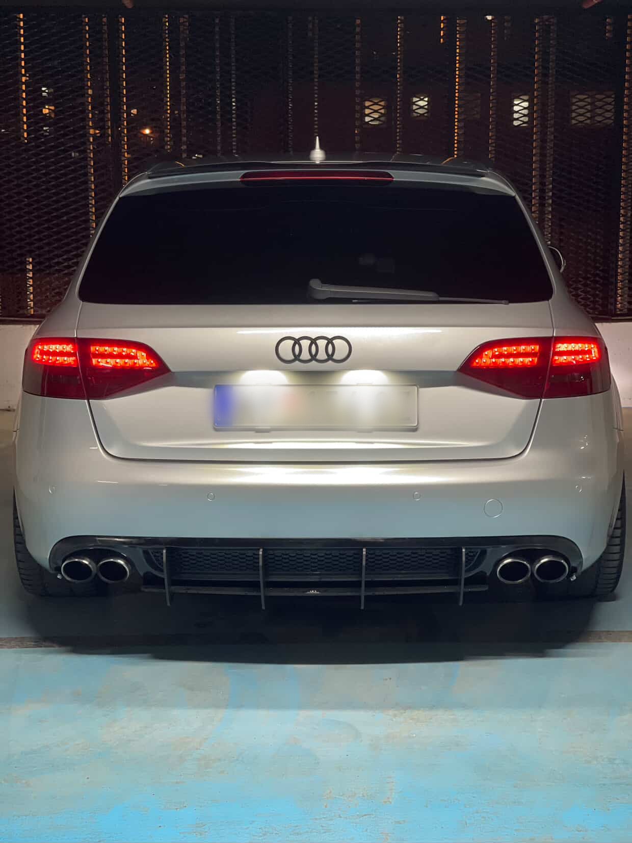 Audi A4 B8 S-line Rear Diffuser