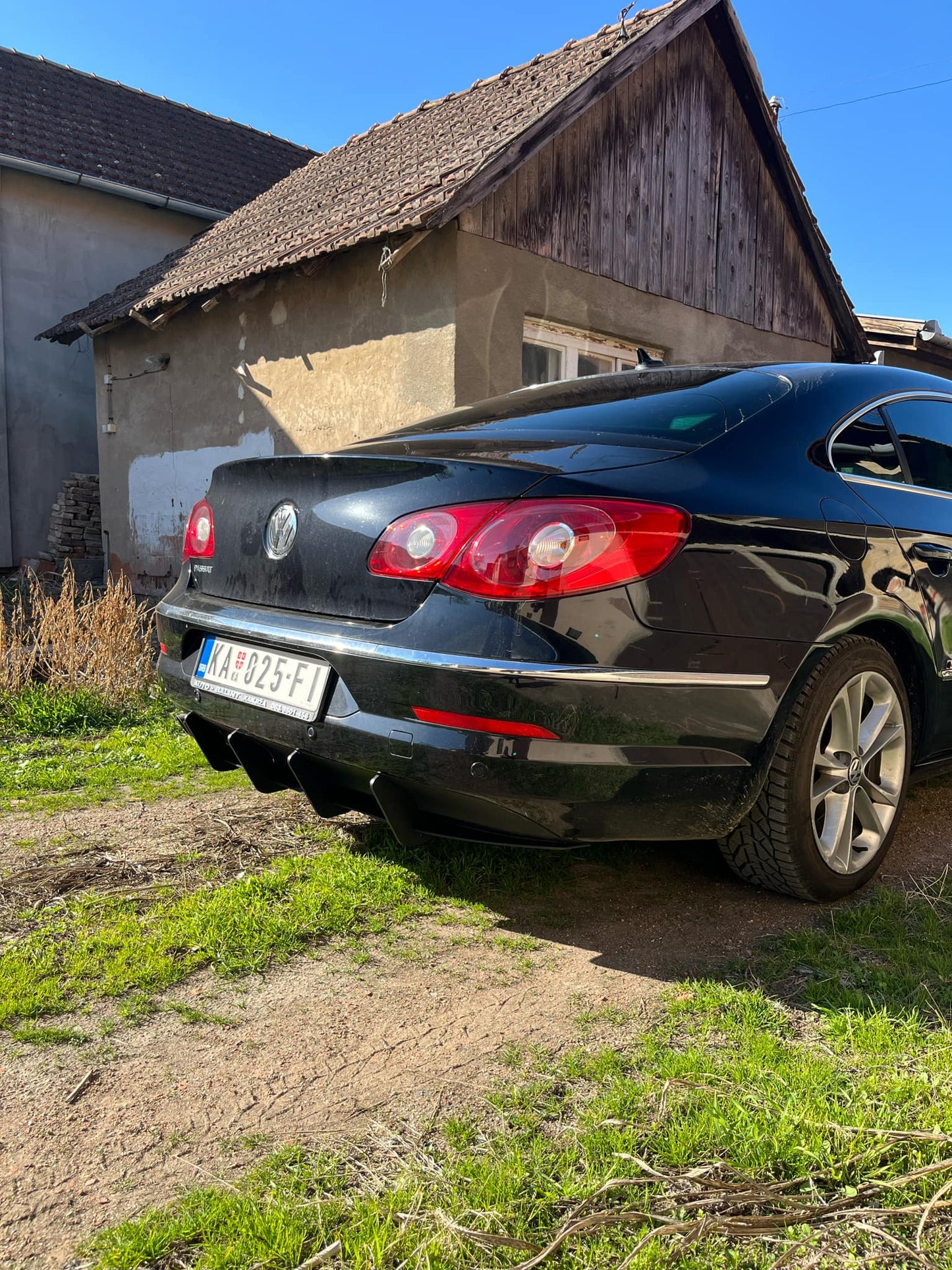 Volkswagen Passat CC Rear Diffuser (2009-2012) - SOLAR DESIGN