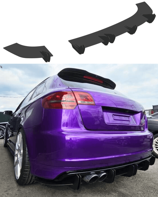 Audi S3 8P Facelift Rear Diffuser - SOLAR DESIGN