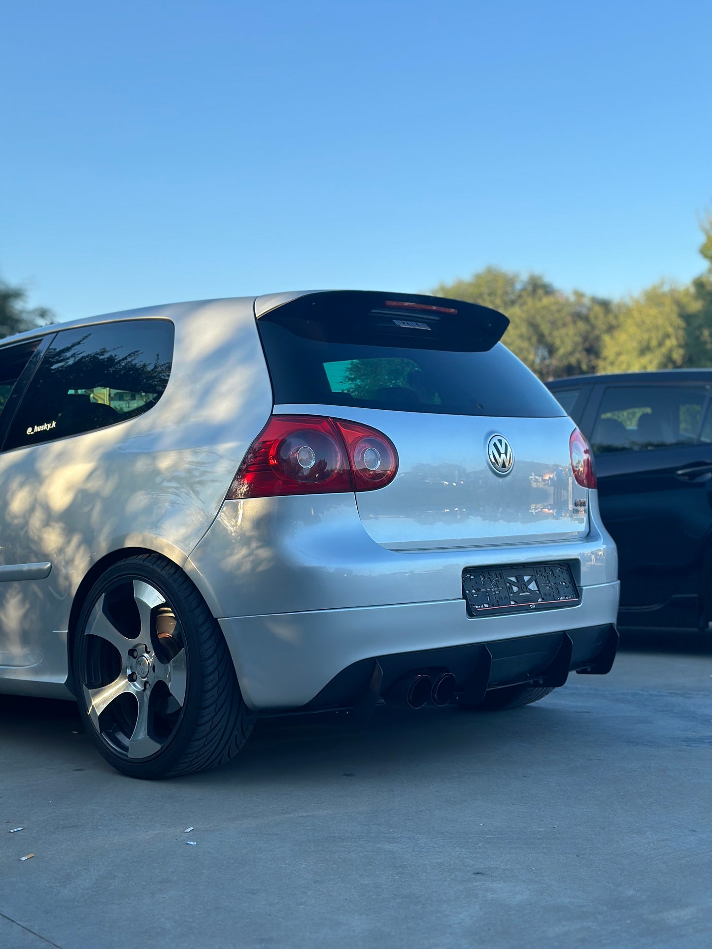 Volkswagen Golf 5 GTI Rear Diffuser - SOLAR DESIGN
