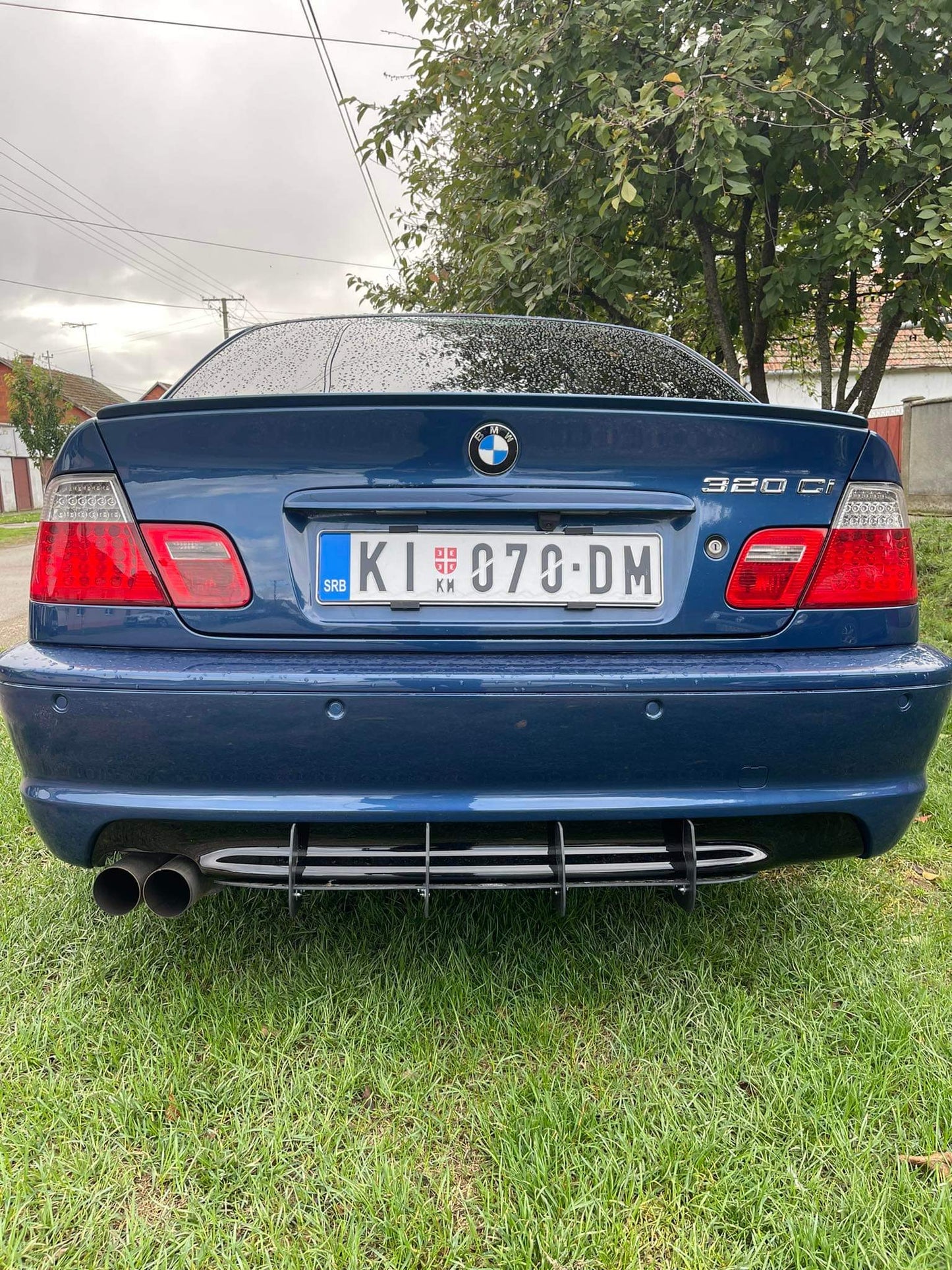 BMW 3 Series E46 M Package Rear Diffuser - SOLAR DESIGN
