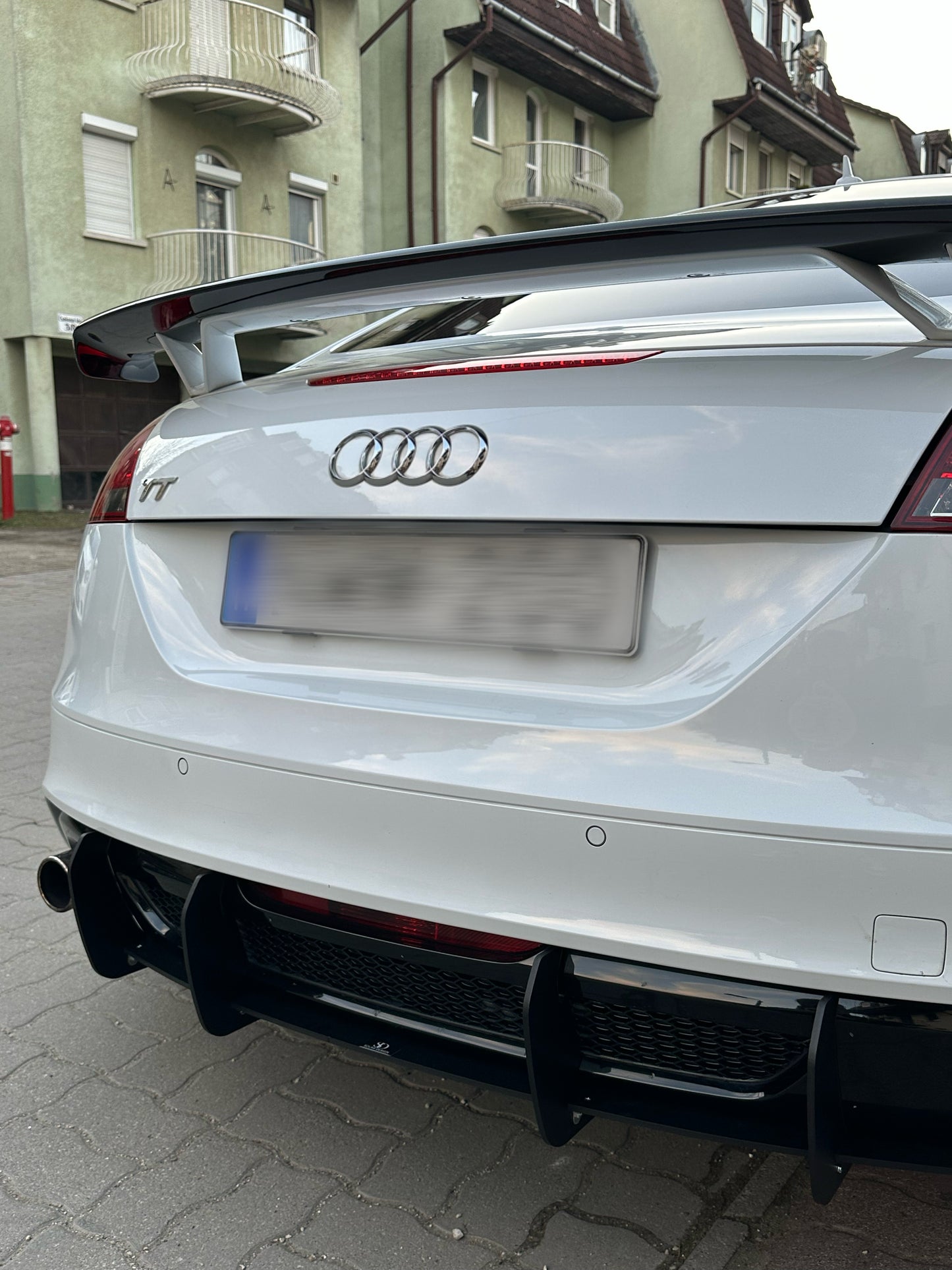 Audi TT MK2 Rear Diffuser (2006-2014) - SOLAR DESIGN