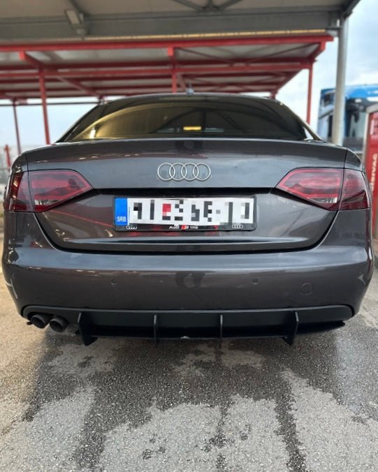 Audi A4 B8 Rear Diffuser - SOLAR DESIGN