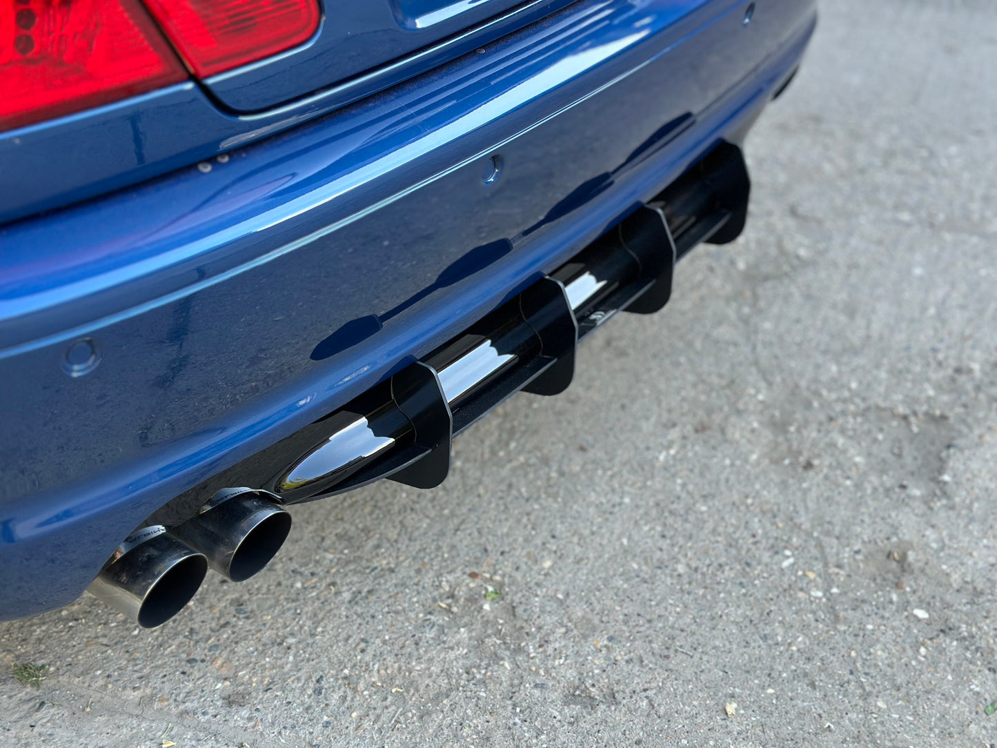 BMW 3 Series E46 M Package Rear Diffuser - SOLAR DESIGN
