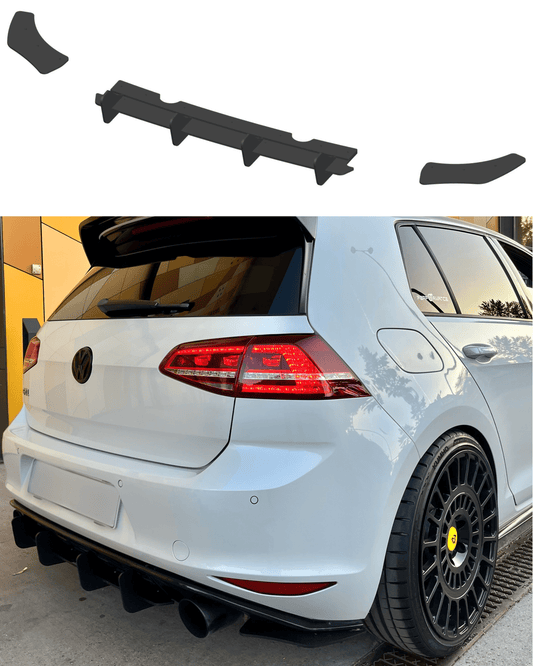 Volkswagen Golf 7 GTI Rear Diffuser Pre-Facelift (2013-2016)