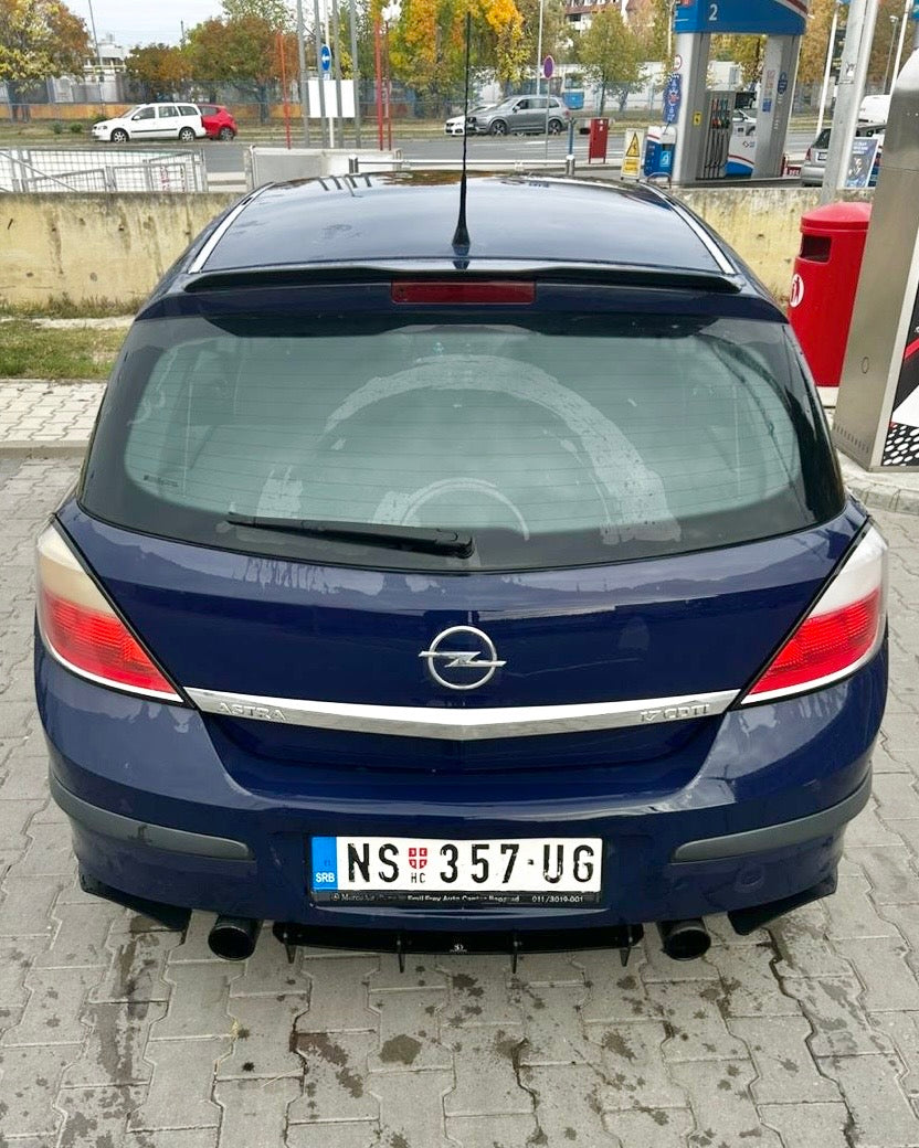 Opel Astra H Rear Diffuser