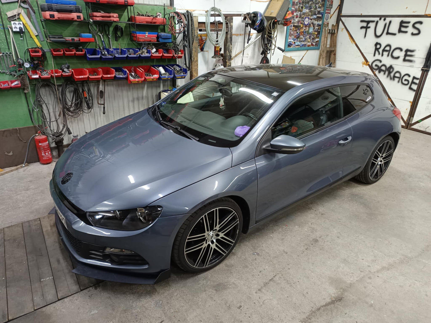 Volkswagen Scirocco Front Lip Splitter Pre-Facelift - SOLAR DESIGN