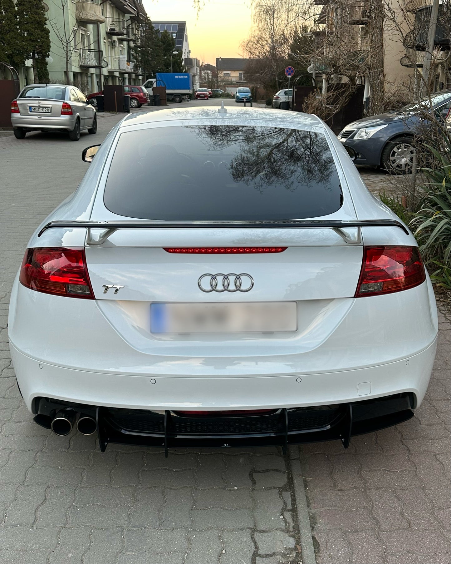 Audi TT MK2 Rear Diffuser (2006-2014) - SOLAR DESIGN