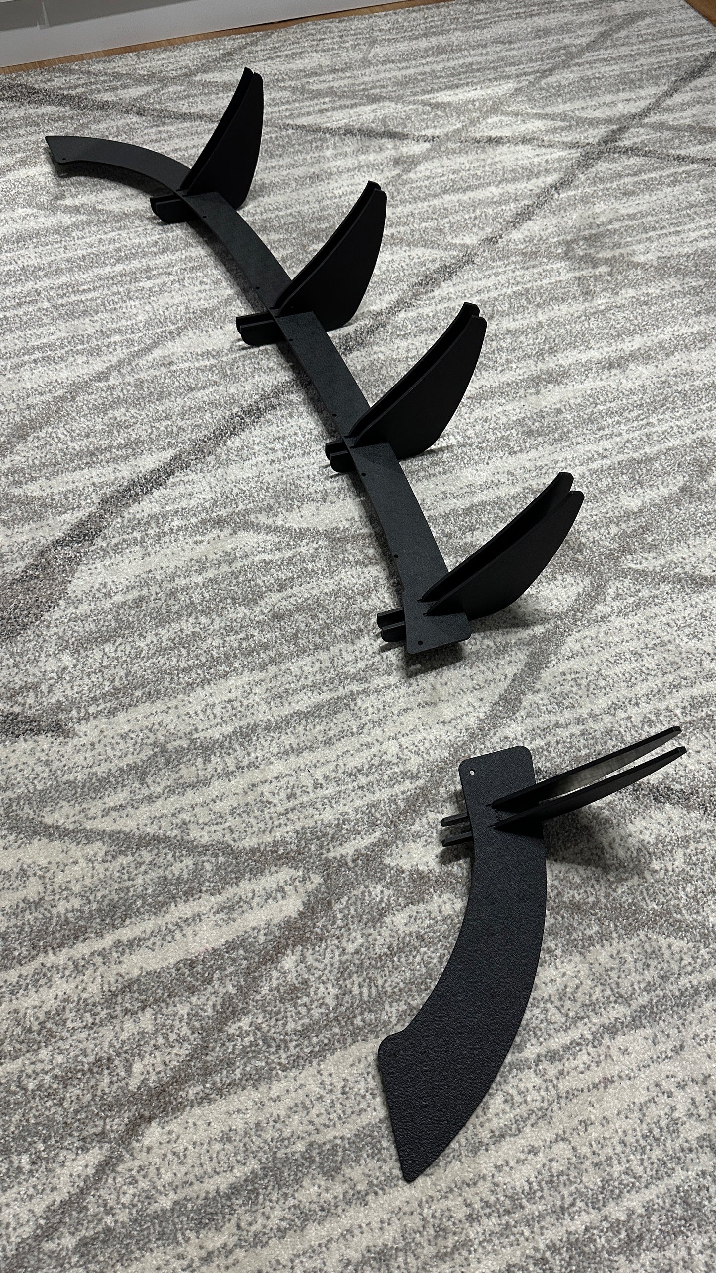 Audi A3 8P Pre-Facelift 3 Door Rear Diffuser - SOLAR DESIGN