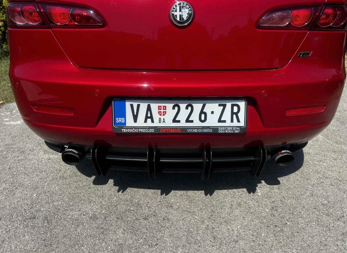 Alfa Romeo 159 Rear Diffuser - SOLAR DESIGN