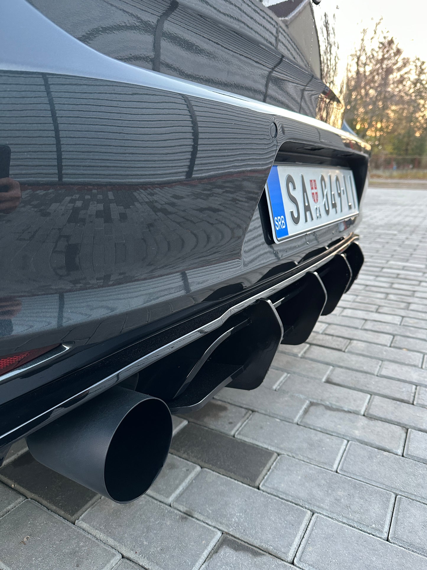 Volkswagen Golf 7 GTI Clubsport Rear Diffuser - SOLAR DESIGN