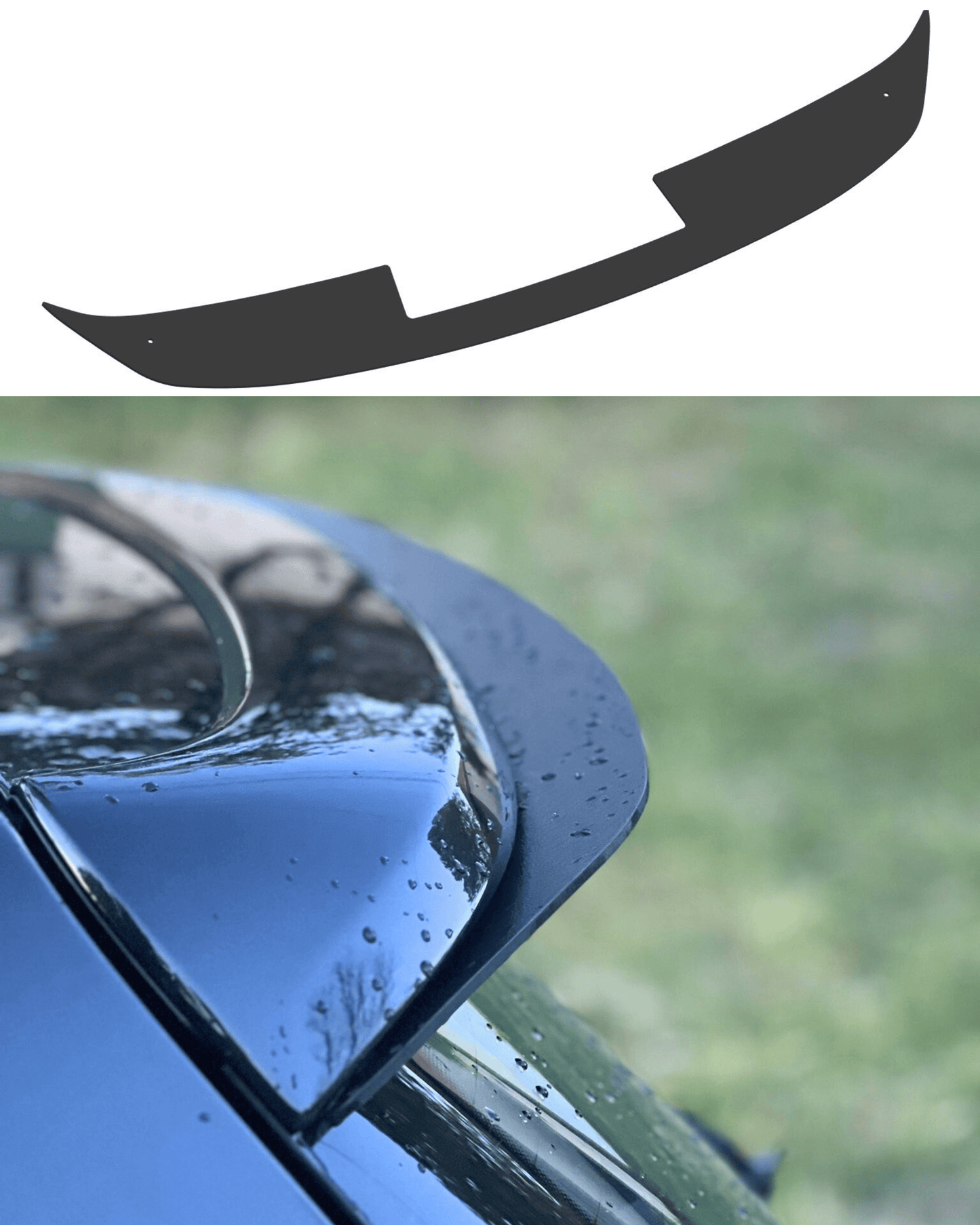 Volkswagen Golf 5 R32/GTI Spoiler Extension - SOLAR DESIGN