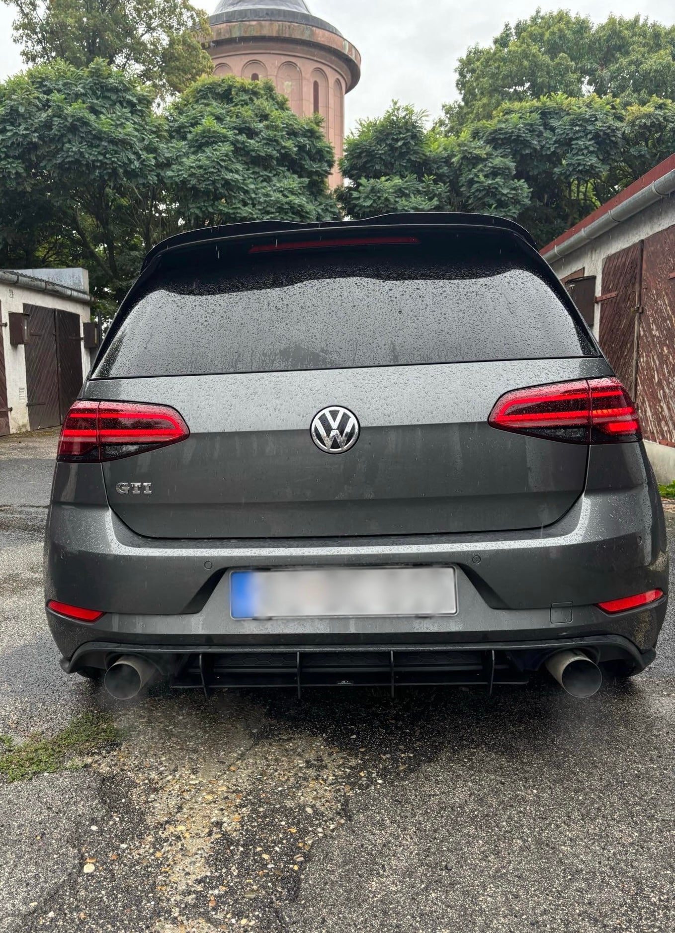 Volkswagen Golf 7.5 GTI Rear Diffuser - SOLAR DESIGN