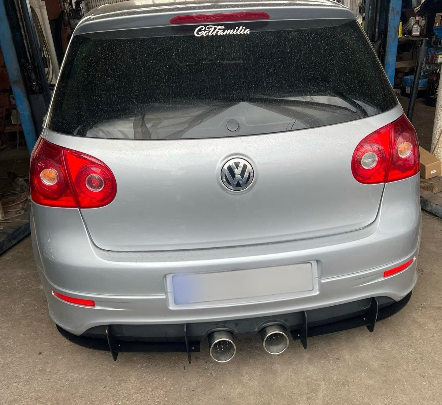 Volkswagen Golf 5 R32 Rear Diffuser - SOLAR DESIGN