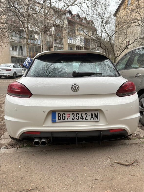 Volkswagen Scirocco Facelift Rear Diffuser - SOLAR DESIGN