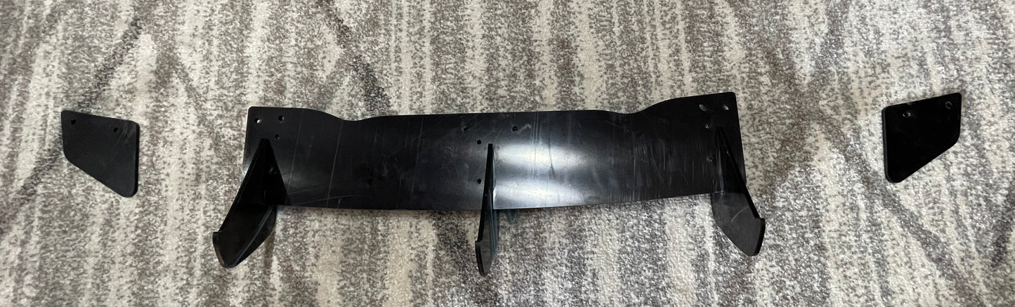 Volkswagen Scirocco Pre-Facelift Rear Diffuser V1 - SOLAR DESIGN