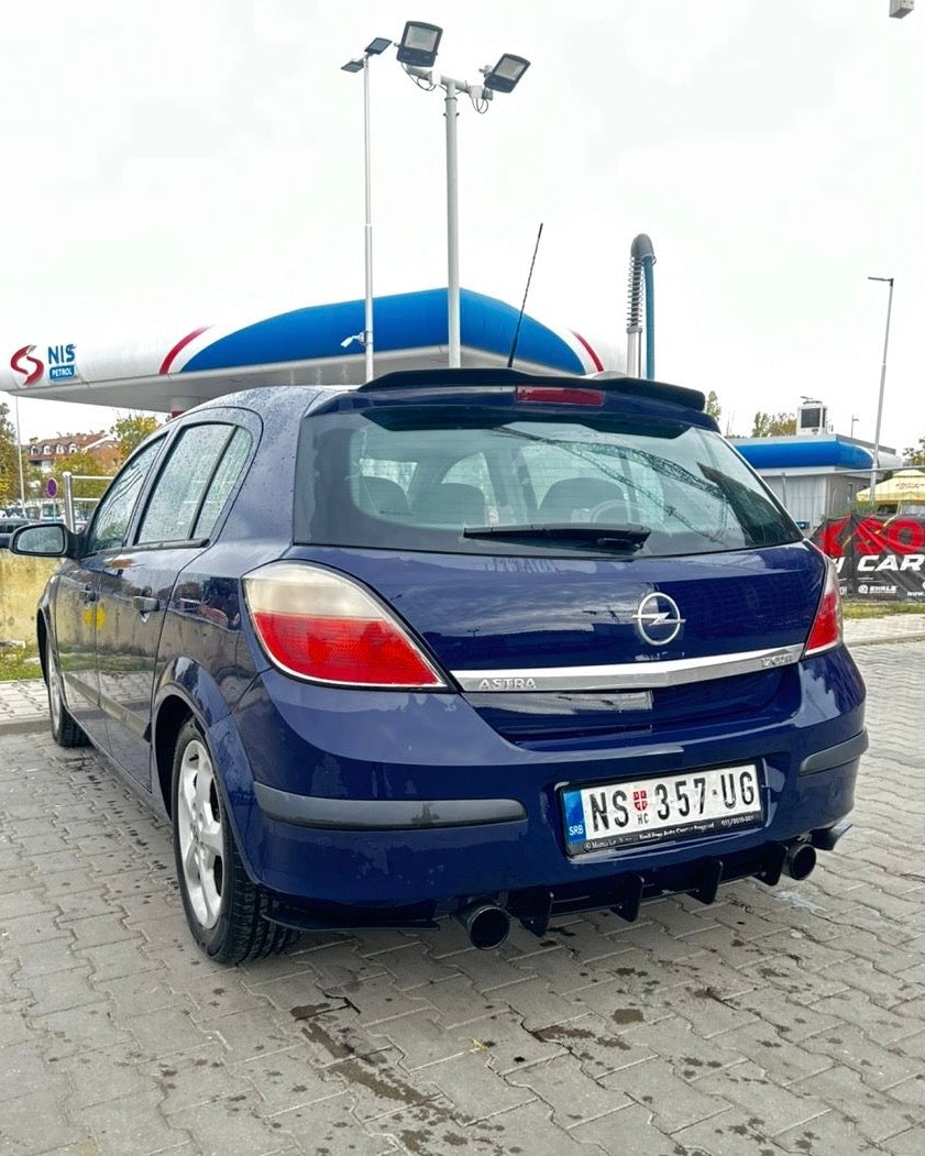 Opel Astra H Rear Diffuser