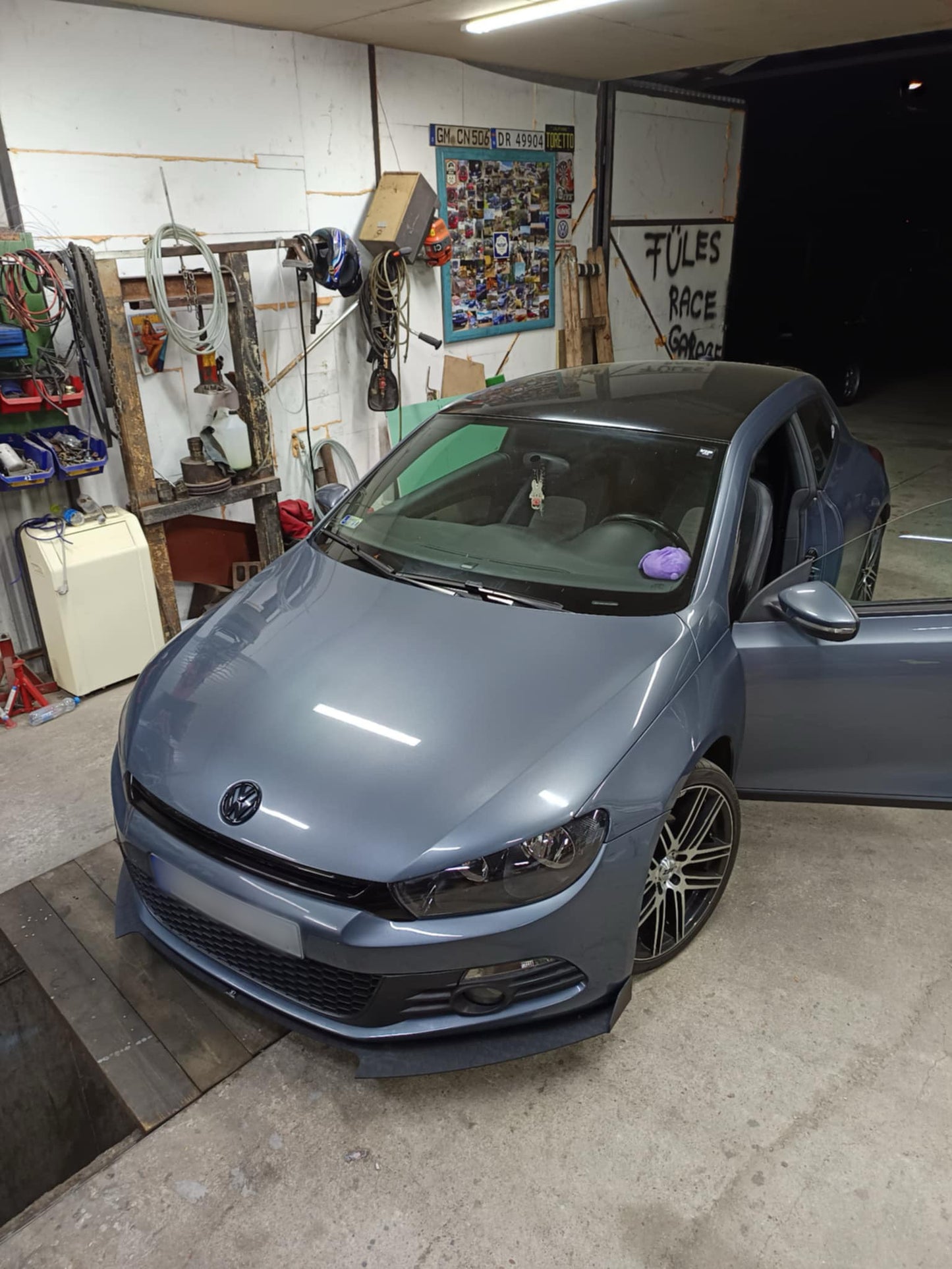 Volkswagen Scirocco Front Lip Splitter Pre-Facelift - SOLAR DESIGN