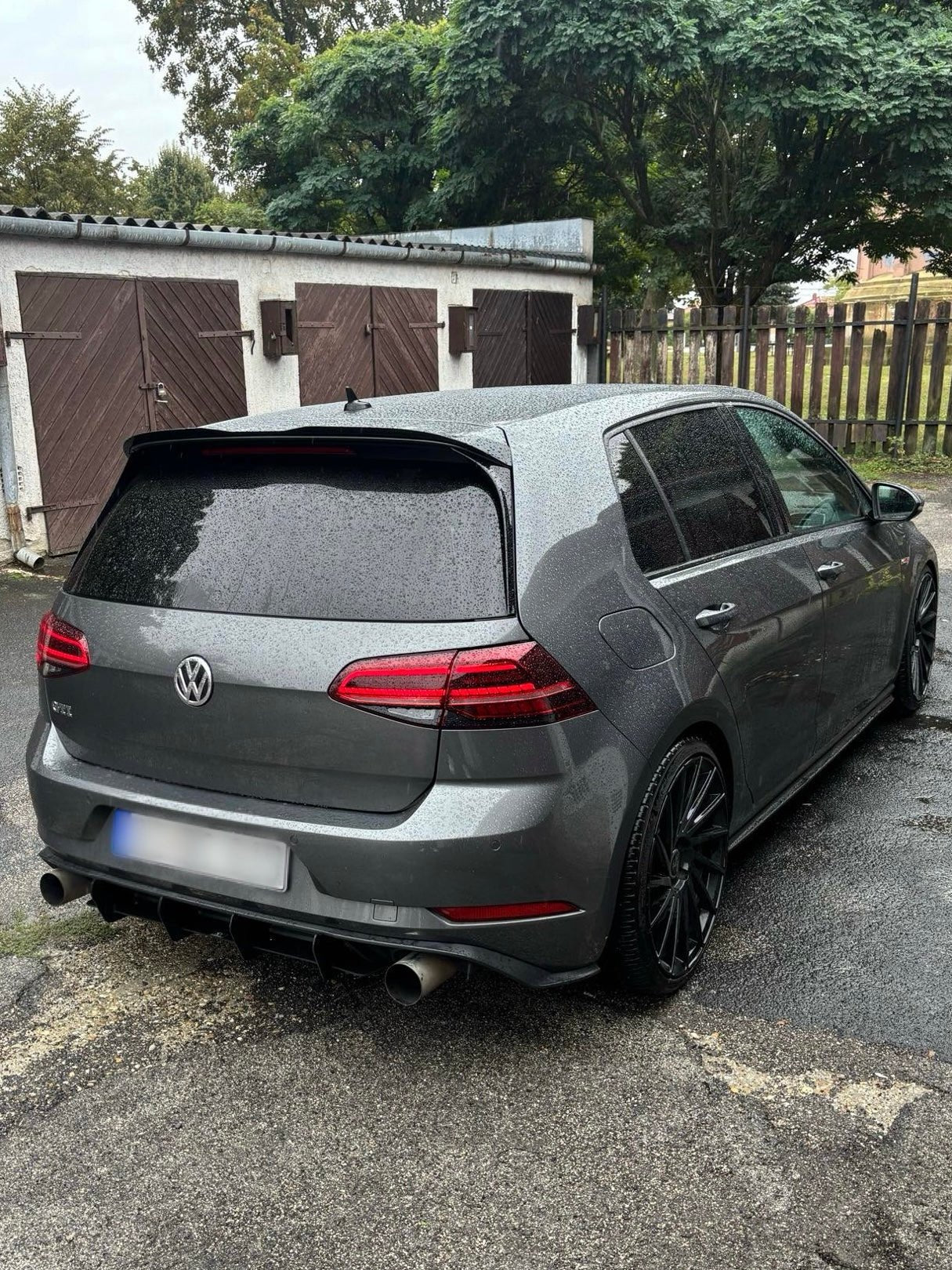 Volkswagen Golf 7.5 GTI Rear Diffuser - SOLAR DESIGN