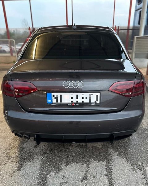 Audi A4 B8 Rear Diffuser - SOLAR DESIGN