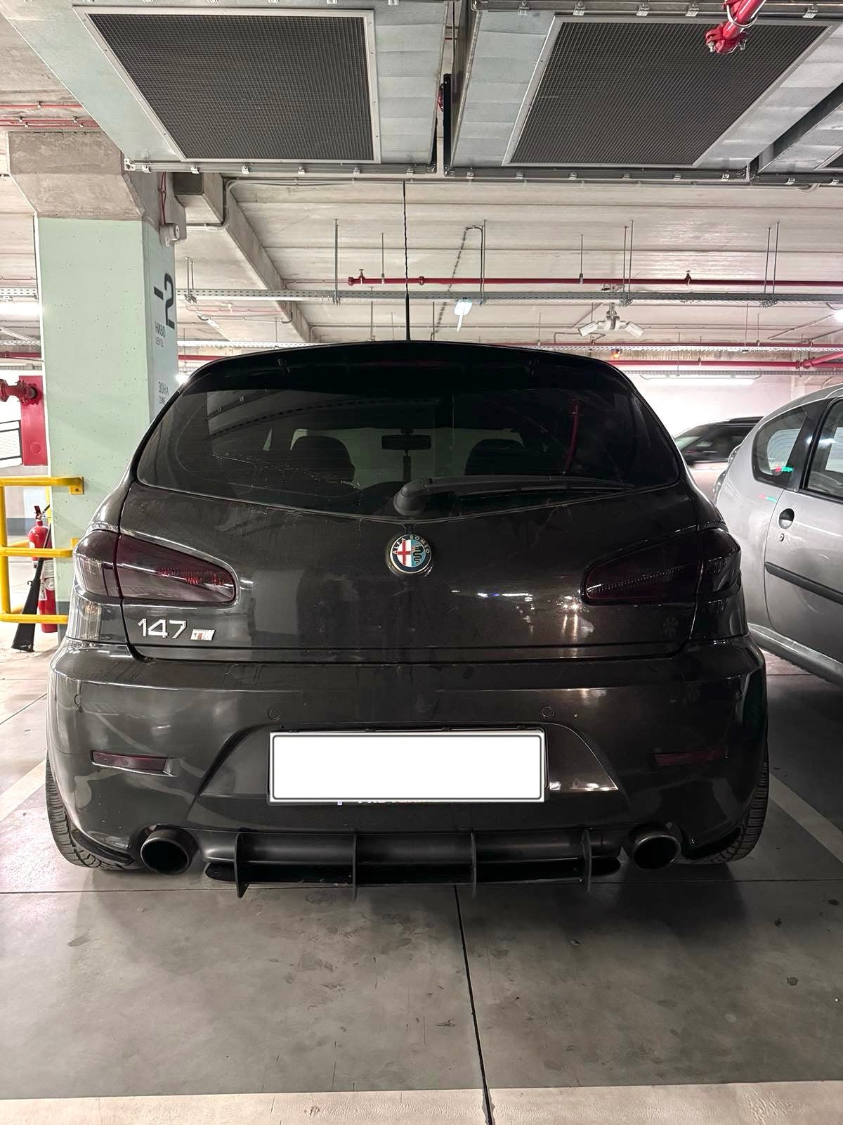 Alfa Romeo 147 Facelift Rear Diffuser - SOLAR DESIGN