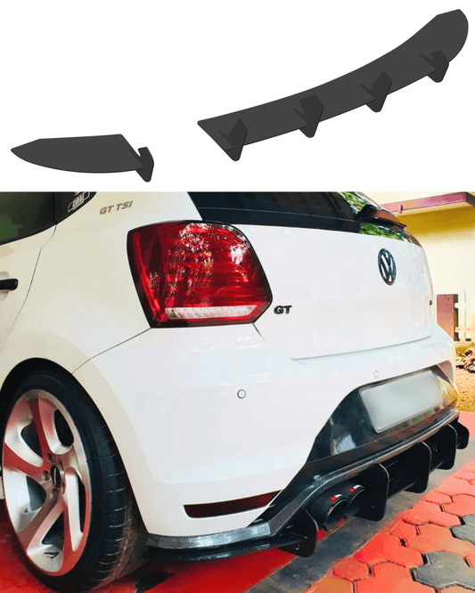 Volkswagen Polo 5 GTI Facelift Rear Diffuser - SOLAR DESIGN