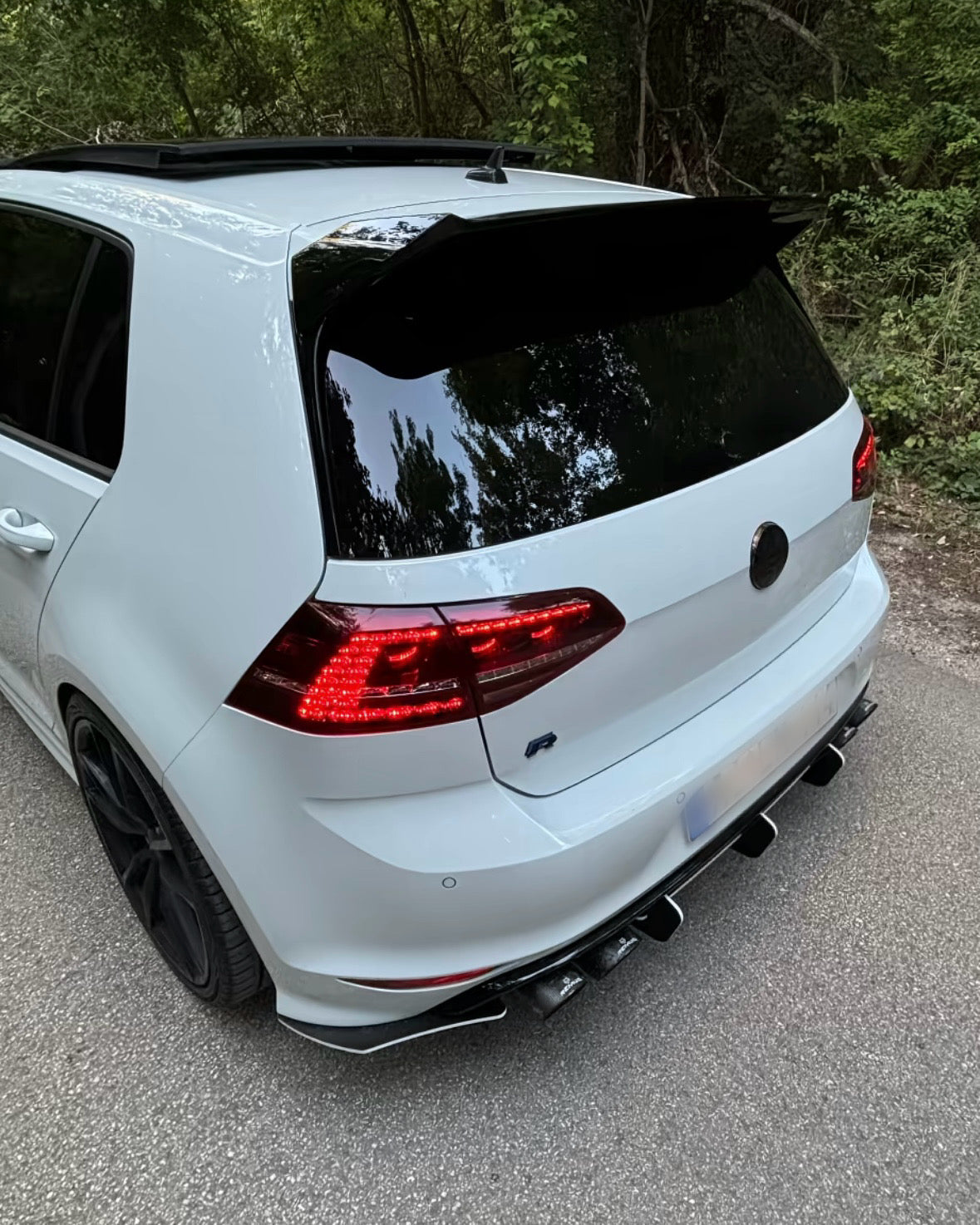 Volkswagen Golf 7R Rear Diffuser