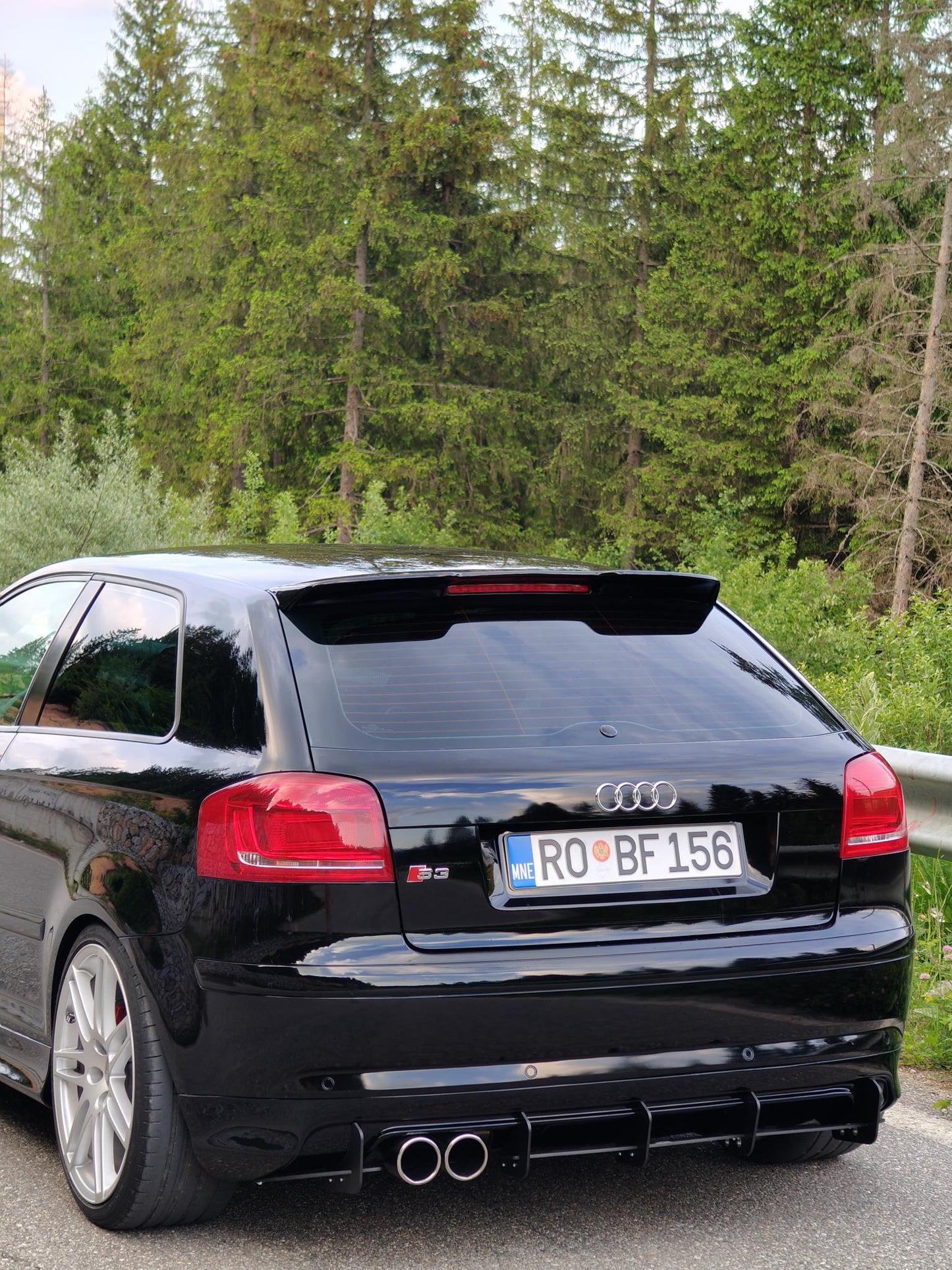 Audi S3 8P Pre-Facelift Rear Diffuser