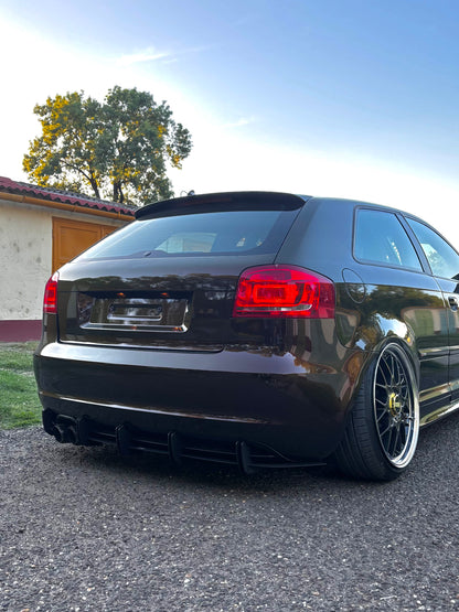Audi A3 8P S-line Facelift Rear Diffuser