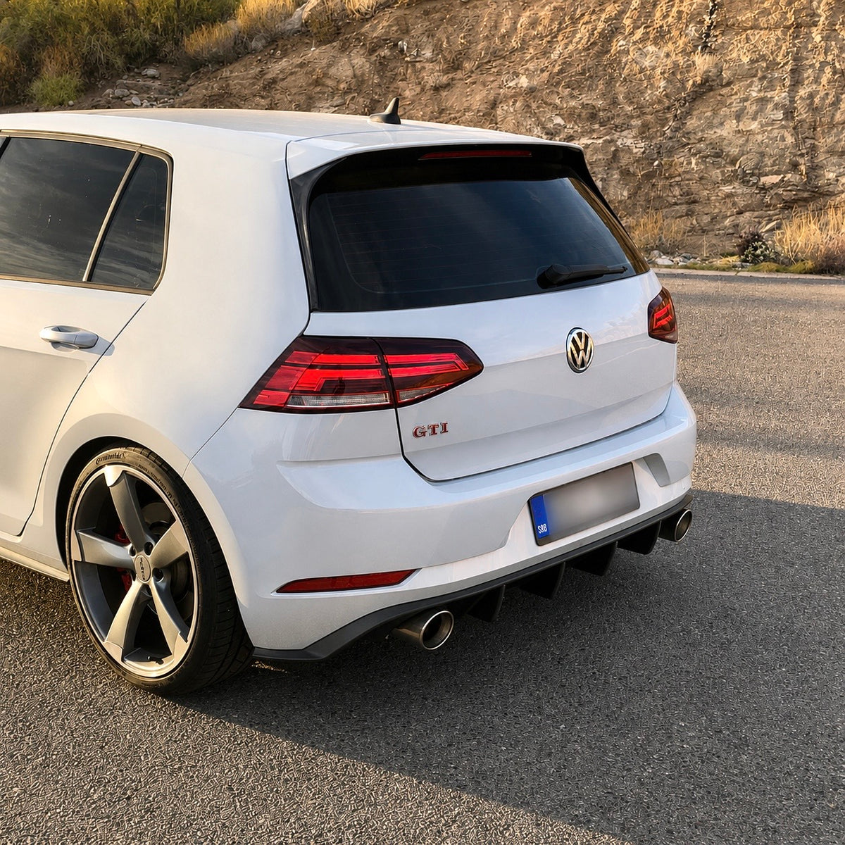Volkswagen Golf 7.5 GTI OEM+ Rear Diffuser Fins