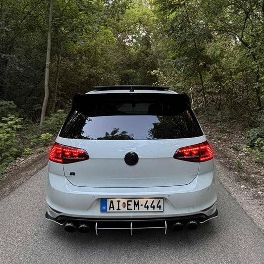 Volkswagen Golf 7R Rear Diffuser