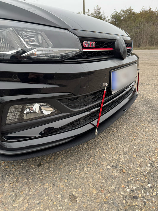 Volkswagen Polo MK6 GTI Front Lip Splitter