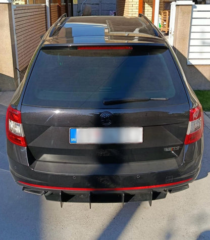 Skoda Octavia VRS Mk3 / Mk3 FL Hatchback / Estate Rear Diffuser