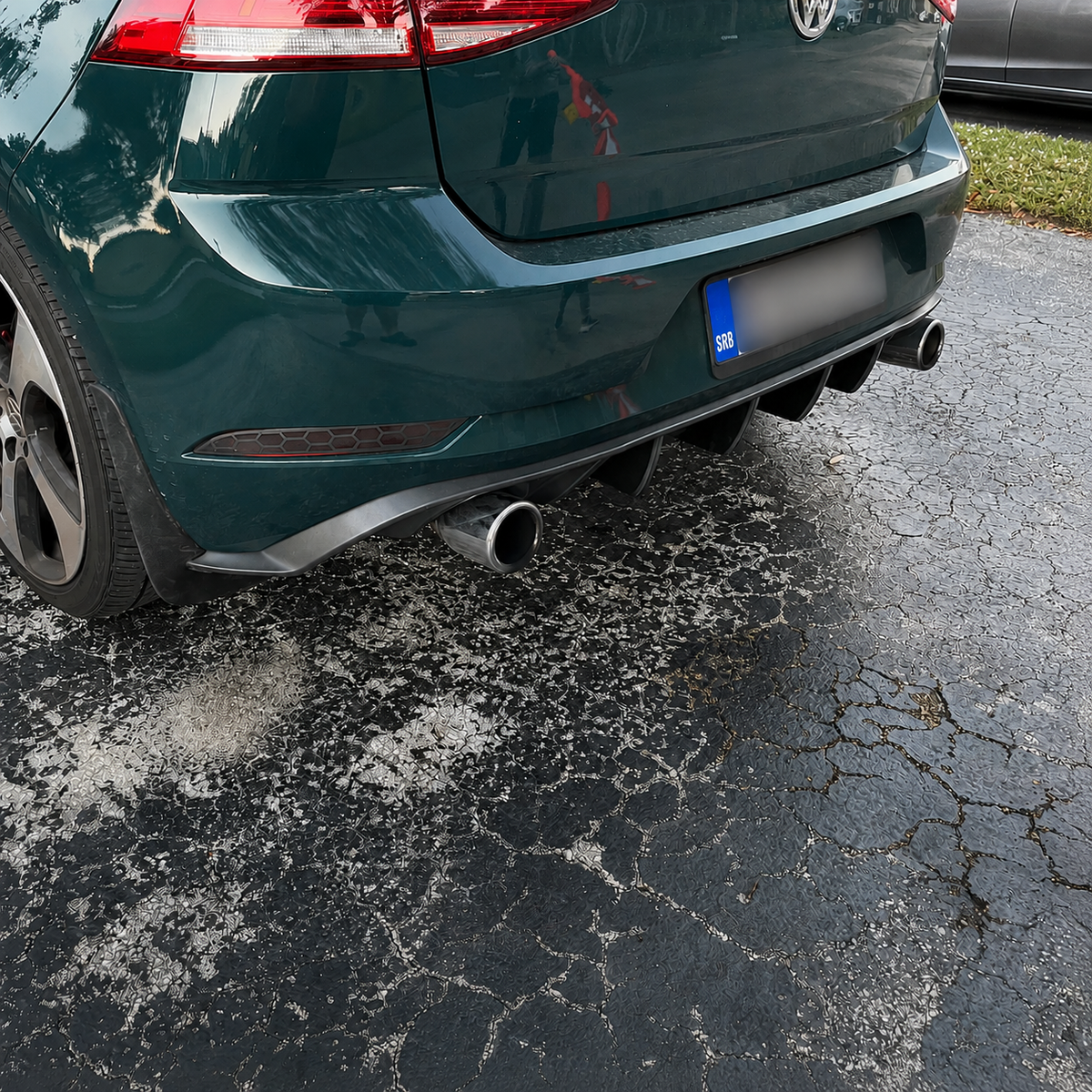 Volkswagen Golf 7.5 GTI OEM+ Rear Diffuser Fins