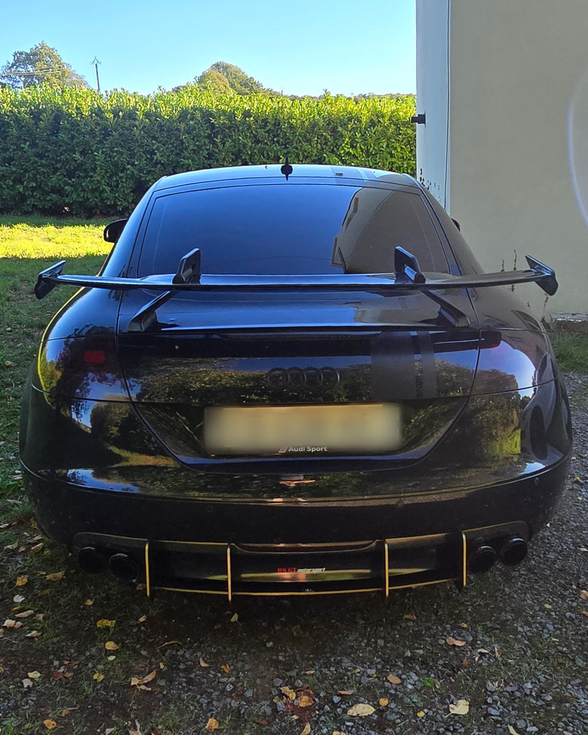 Audi TT Mk2 8J Rear Diffuser V2