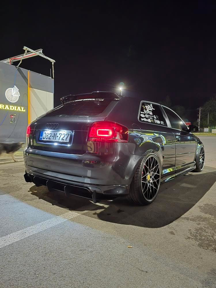Audi S3 8P Pre-Facelift Rear Diffuser V2