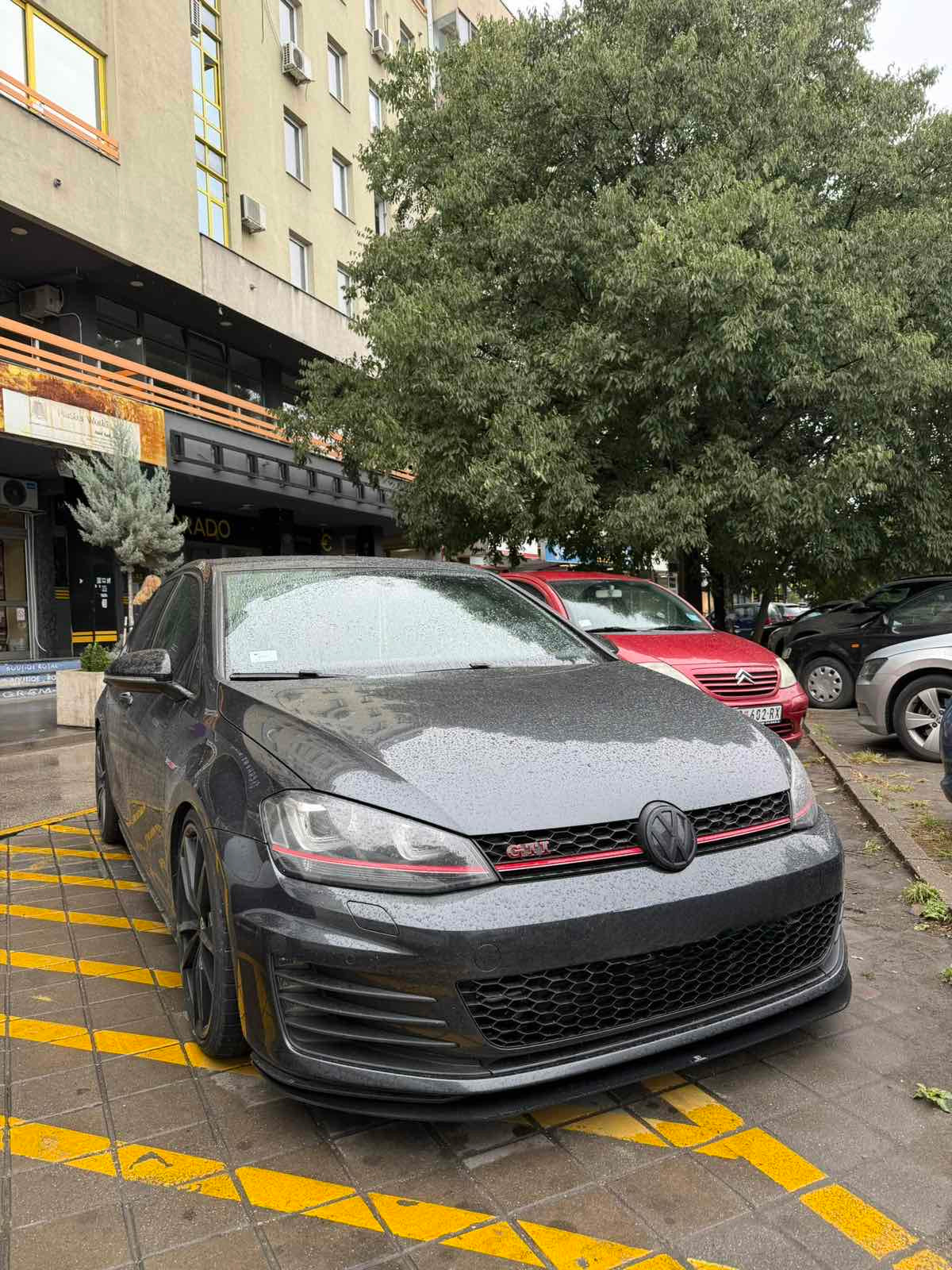 Volkswagen Golf 7 GTI GTD Front Lip Splitter Pre-Facelift (2013-2016)