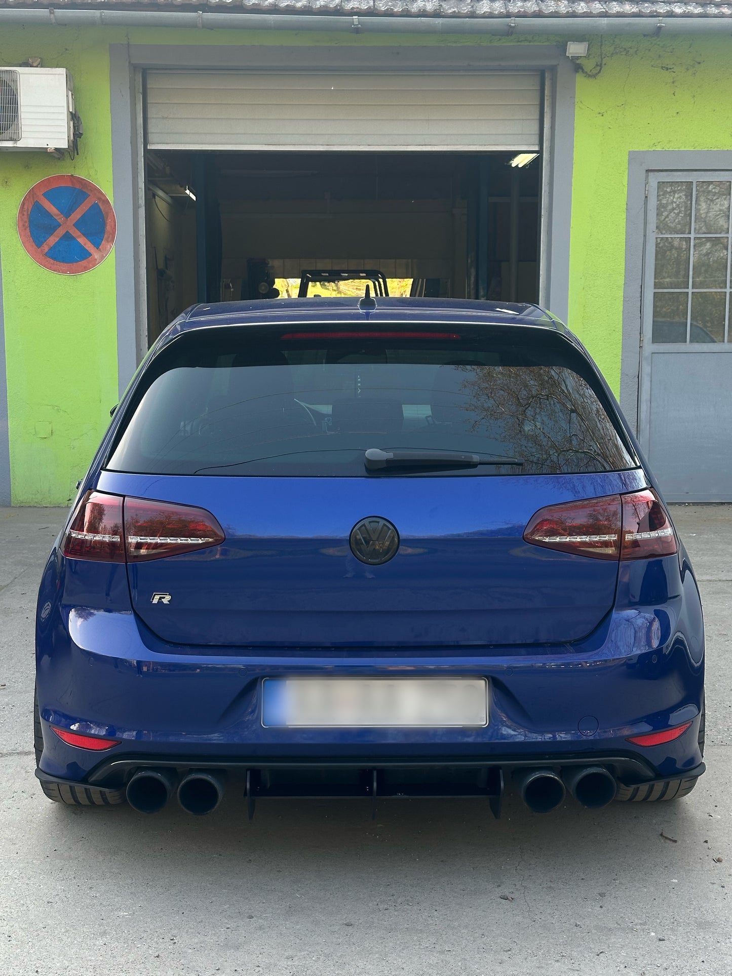 Volkswagen Golf 7R Rear Diffuser