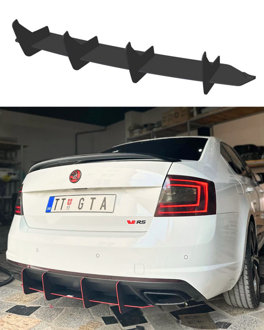 Skoda Octavia VRS Mk3 / Mk3 FL Hatchback / Estate Rear Diffuser