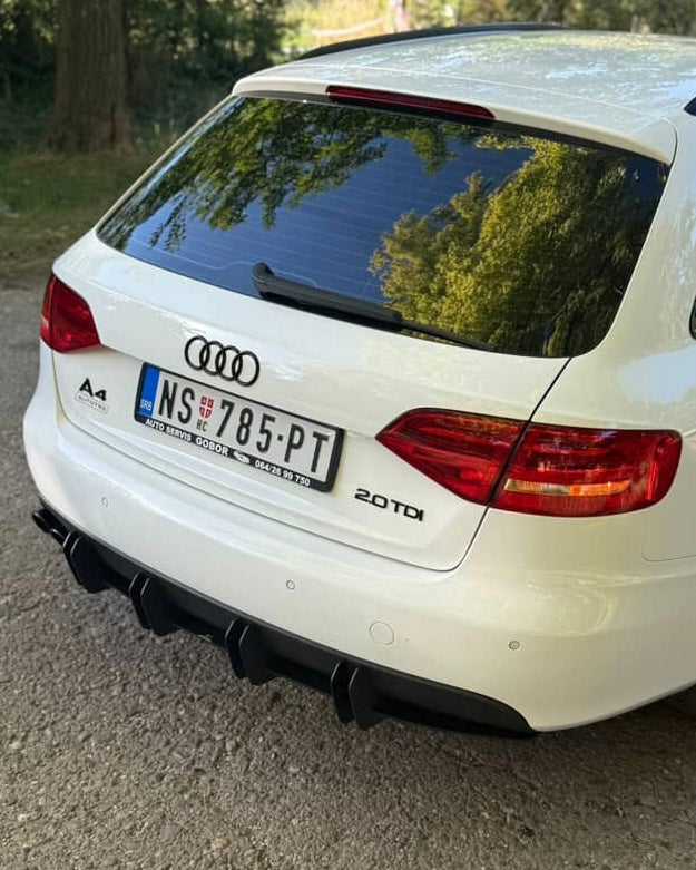 Audi A4 B8 Rear Diffuser V2