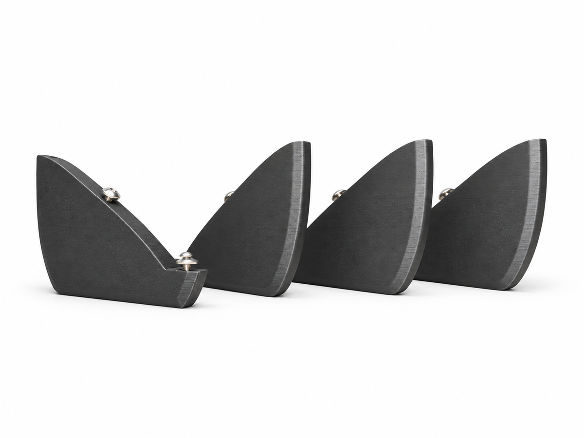 Volkswagen Golf 7R OEM+ Rear Diffuser Fins