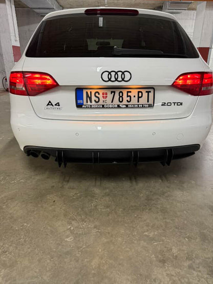 Audi A4 B8 Rear Diffuser V2