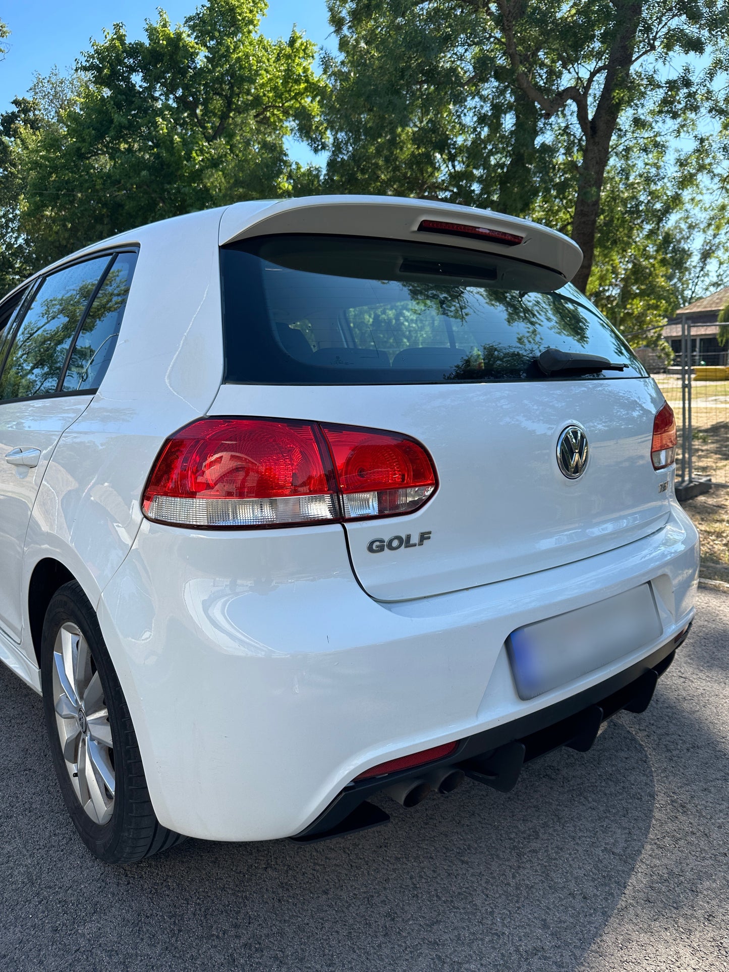 Volkswagen Golf 6 R-line Rear Diffuser