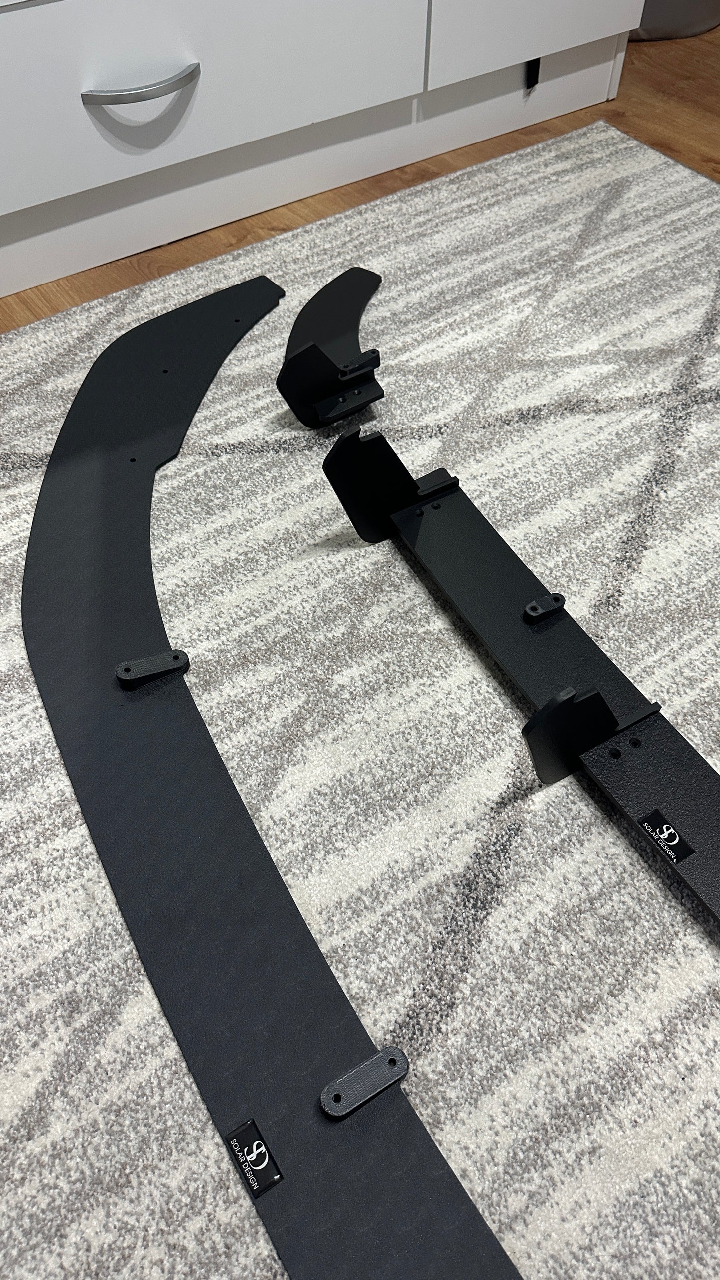 Volkswagen Polo MK6 GTI Front Lip Splitter