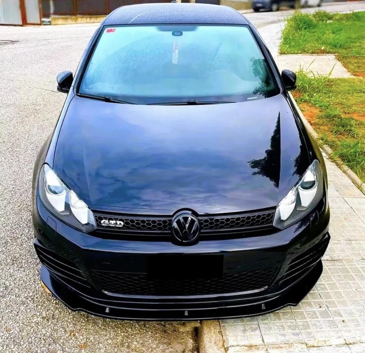 Volkswagen Golf MK6 GTI/GTD Front Splitter Lip 2008-2013