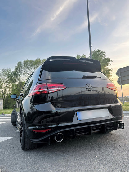Volkswagen Golf 7 GTI 6 FIN Rear Diffuser Pre-Facelift (2013-2016)