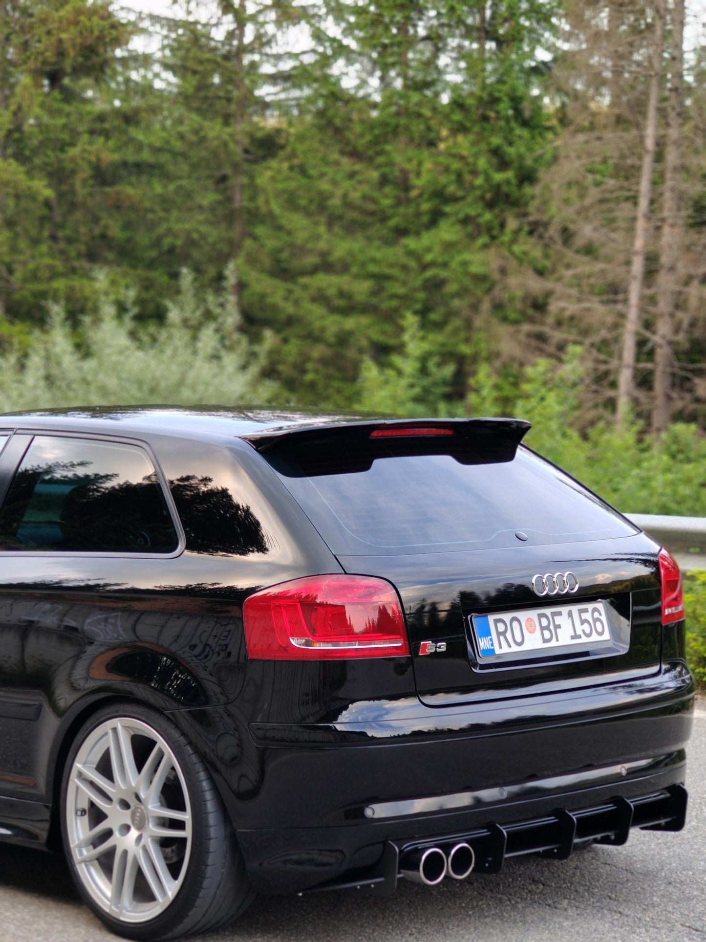 Audi S3 8P Pre-Facelift Rear Diffuser