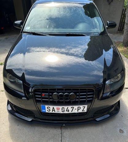 Audi S3 8P PFL Front Lip Splitter